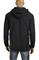 Mens Designer Clothes | GUCCI men's cotton hoodie with red and green stripes 182 View 4